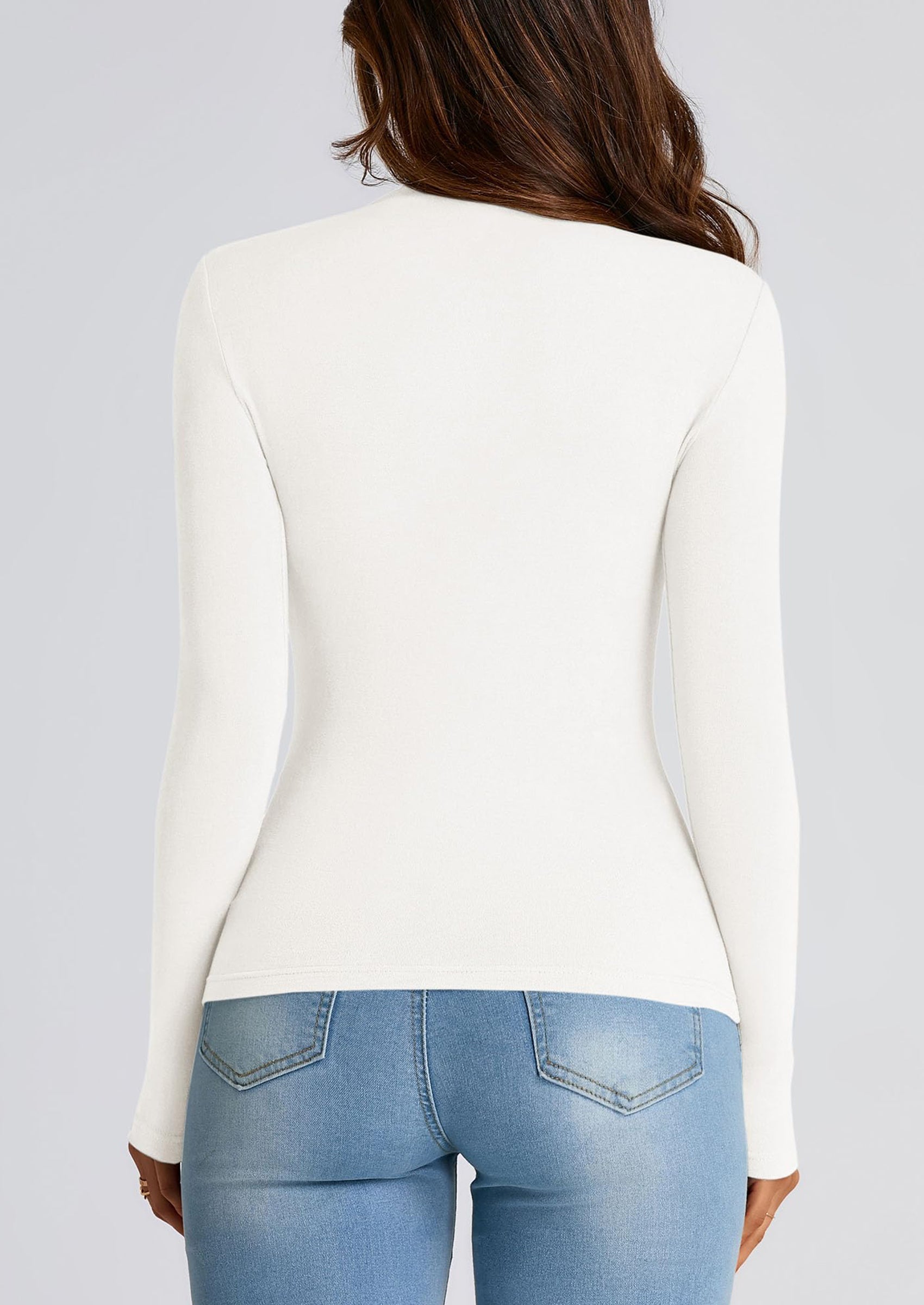 PRETTYGARDEN Womens Fall Y2K Going Out Crop Tops Long Sleeve Mock Neck Ruched Slim Fitted Basic Trendy Casual T Shirts Blouse