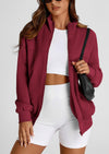 PRETTYGARDEN Women's Spring Fall Fashion Full Zip Up Sweatshirt Long Sleeve Loose Fit Trendy Casual Jacket with Pockets
