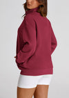 PRETTYGARDEN Women's Spring Fall Fashion Full Zip Up Sweatshirt Long Sleeve Loose Fit Trendy Casual Jacket with Pockets