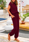 PRETTYGARDEN Womens Two Piece Outfits Sweater Sets Knit Pullover Tops And High Waisted Pants Matching Tracksuit Sweatsuit Set