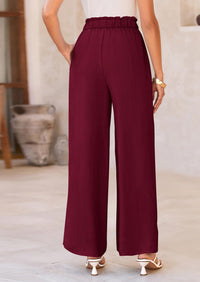 Wide Leg High Waisted Loose Pants