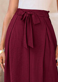 Wide Leg High Waisted Loose Pants