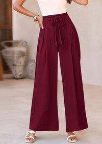 Wide Leg High Waisted Loose Pants