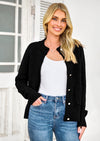 PRETTYGARDEN Women's Knit Cardigan Sweaters Casual Long Sleeve Open Front Button Up Ribbed Fall Spring Sweater Jackets