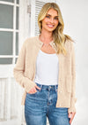 PRETTYGARDEN Women's Knit Cardigan Sweaters Casual Long Sleeve Open Front Button Up Ribbed Fall Spring Sweater Jackets