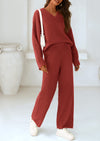 PRETTYGARDEN Lounge Sets for Women Two Piece Sweaters Pajama Set Fall Fashion Loungewear Outfits Matching Winter Clothes
