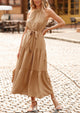 Sleeveless Halter Neck  Boho Dresses