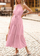 Sleeveless Halter Neck  Boho Dresses