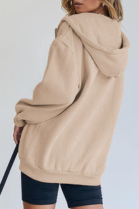 Long Sleeve Zip Up Y2K Hoodies With Pockets