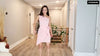 PRETTYGARDEN Women's Summer One Shoulder Mini Short Dresses Irregular Hem Belted Fitted Spring Cocktail Party Dress